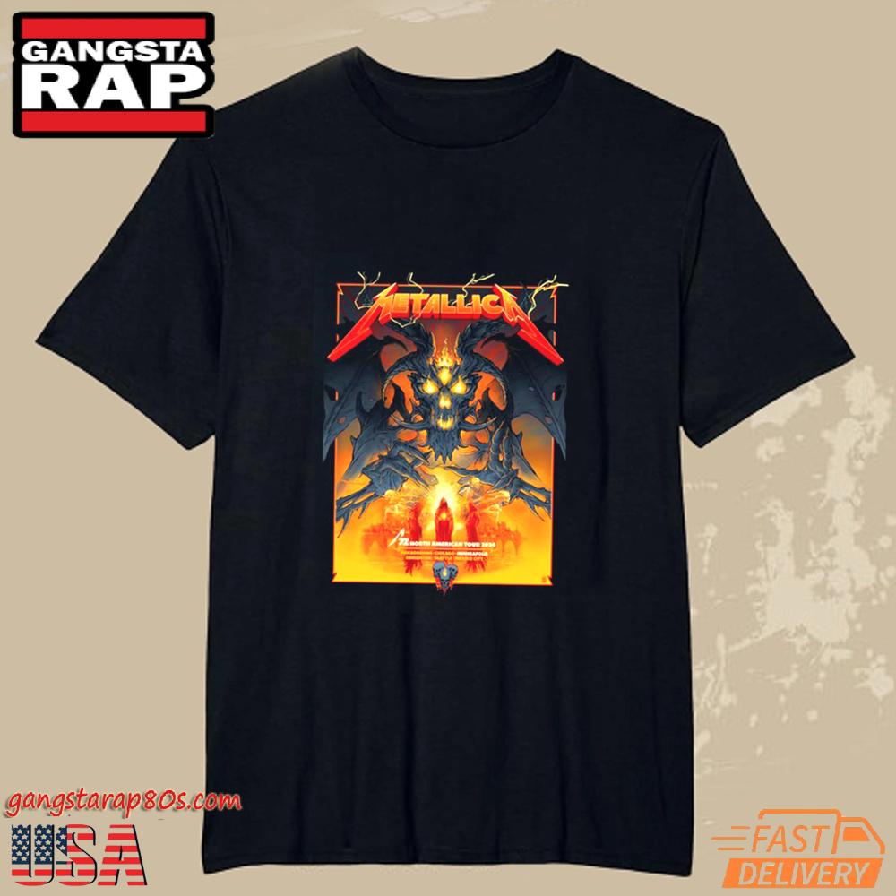 Metallica Minneapolis MN 2024 M72 World Tour Shirt Metallica Minneapolis MN 2024 M72 World Tour Shirt