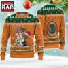 NCAA Miami Hurricanes Football Team HO HO HO Santa Claus Ugly Christmas Sweater