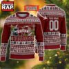 NCAA Mississippi State Bulldogs Football Team Custom Name Number New Ugly Christmas Sweater