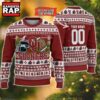 NCAA Oklahoma Sooners Football Team Custom Name Number New Ugly Christmas Sweater