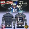 New England Patriots Grateful Dead Blue Christmas Ugly Sweater 2 New England Patriots Grateful Dead Blue Christmas Ugly Sweater