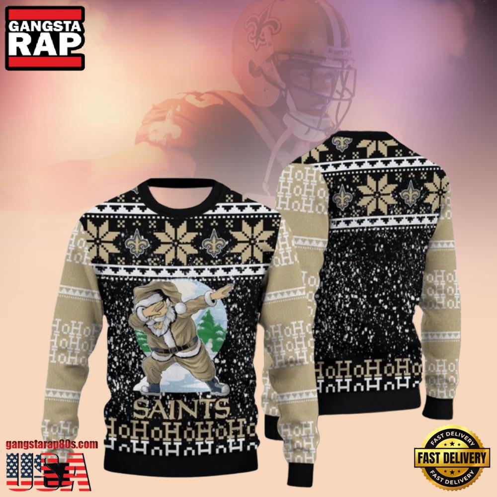 New Orleans Saints NFL Merry Xmas Funny Ugly Sweater New Orleans Saints NFL Merry Xmas Funny Ugly Sweater