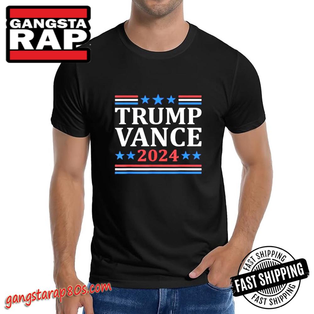 Trump Shirt, Trump Vance 2024 For President VP USA Election Patriotic T-Shirt Trump Shirt, Trump Vance 2024 For President VP USA Election Patriotic T-Shirt