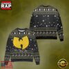 Wu Tang Clan Big Logo Black Color Ugly Christmas Sweater 3 Wu Tang Clan Big Logo Black Color Ugly Christmas Sweater