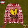 Wu Tang Clan Logo Signature Red White Ugly Christmas Sweater 2 Wu Tang Clan Logo Signature Red White Ugly Christmas Sweater