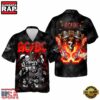 ACDC Rock Band Merch Art Guitar Shape And Skull Art Hawaiian Shirt 5 ACDC Rock Band Merch Art Guitar Shape And Skull Art Hawaiian Shirt