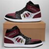 NFL Arizona Cardinals Air Jordan Sneaker Boots Shoes Sport 1 Arizona Cardinals Nfl Air Jordan Sneaker Boots Shoes Sport For Men Women