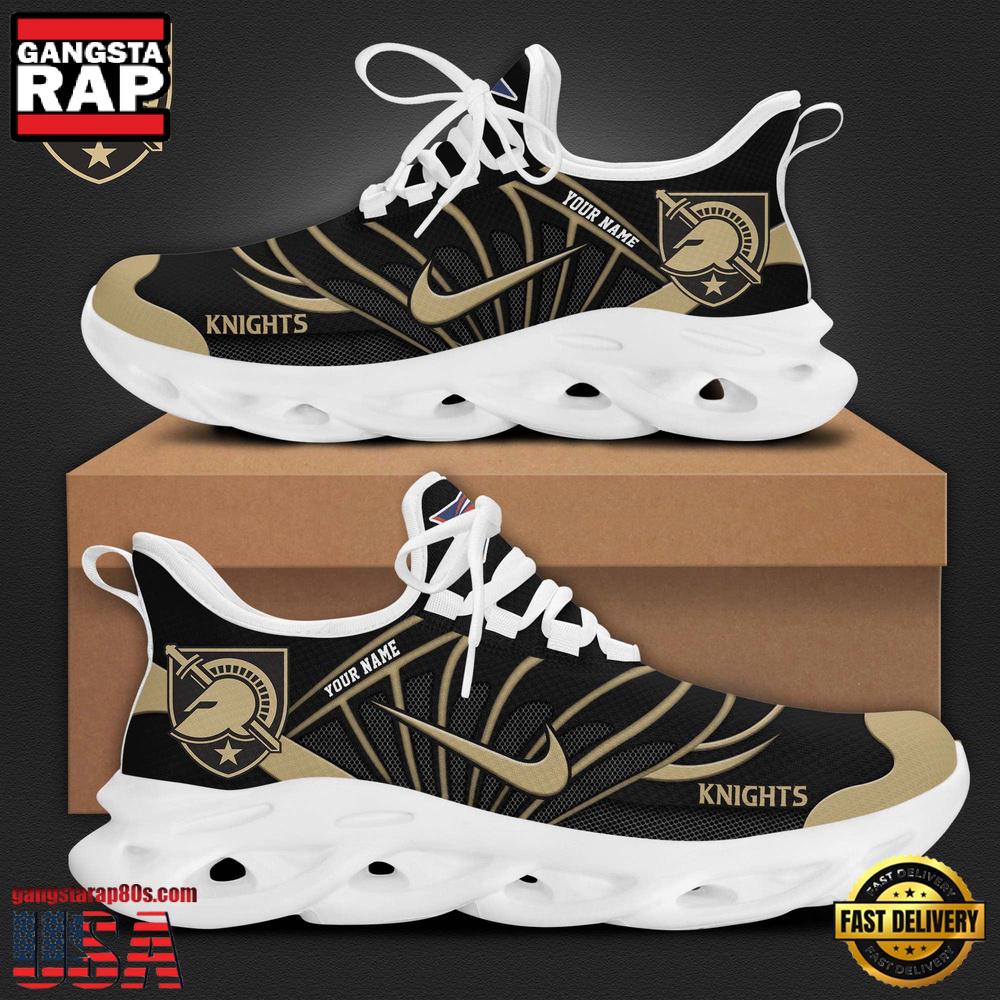 Army Black Knights West Point Football Personalized Max Soul Shoes
