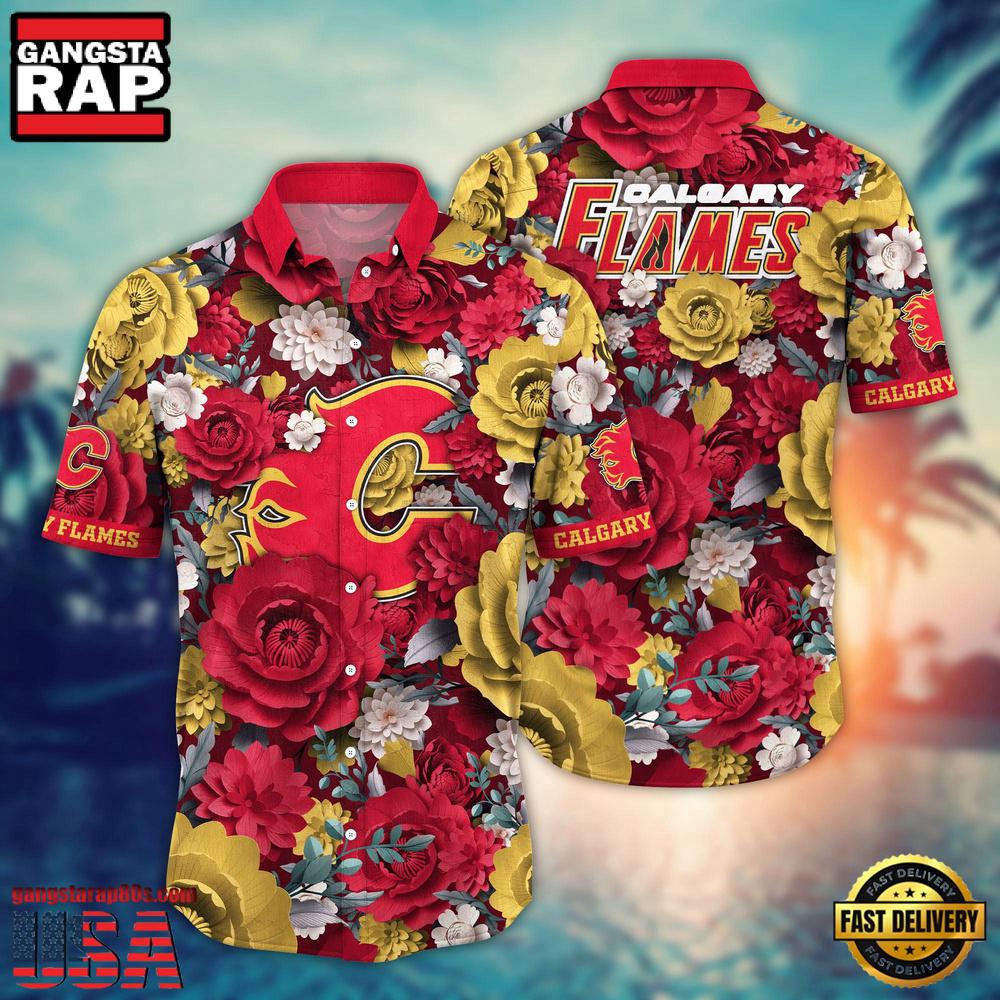 Calgary Flames NHL Hawaiian Shirts
