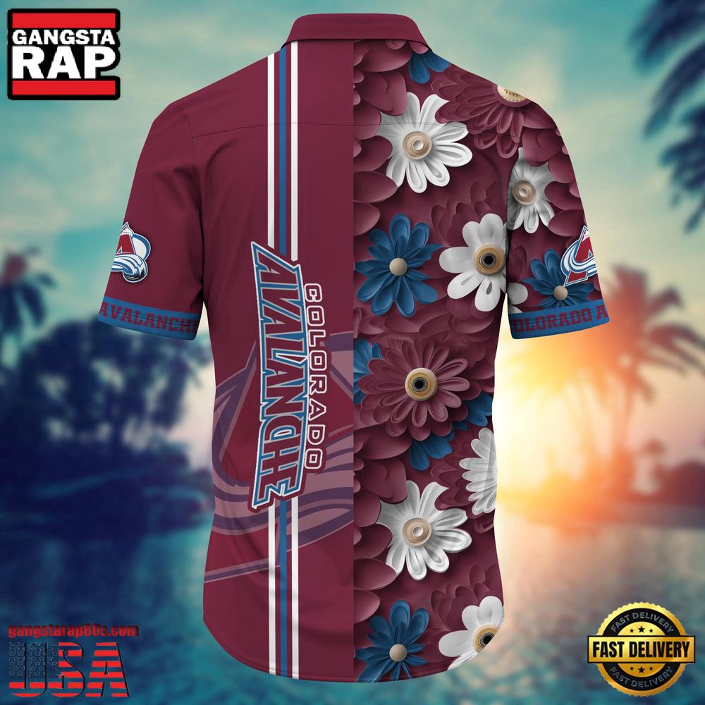 Colorado Avalanche NHL Hawaiian Shirt Team Colorado Avalanche NHL Hawaiian Shirt Team