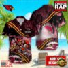 Custom Name Arizona Cardinals NFL Mascot Hawaiian Shirt 3 Custom Name Arizona Cardinals NFL Mascot Hawaiian Shirt