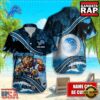Custom Name Detroit Lions NFL Mascot Hawaiian Shirt 2 Custom Name Detroit Lions NFL Mascot Hawaiian Shirt