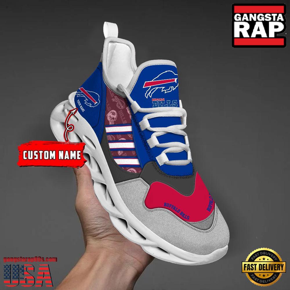Personalized NFL Buffalo Bills Clunky Sport Max Soul Shoes Personalized NFL Buffalo Bills Clunky Sport Max Soul Shoes