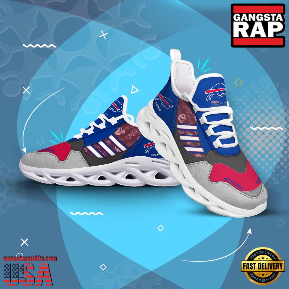 Personalized NFL Buffalo Bills Clunky Sport Max Soul Shoes Personalized NFL Buffalo Bills Clunky Sport Max Soul Shoes