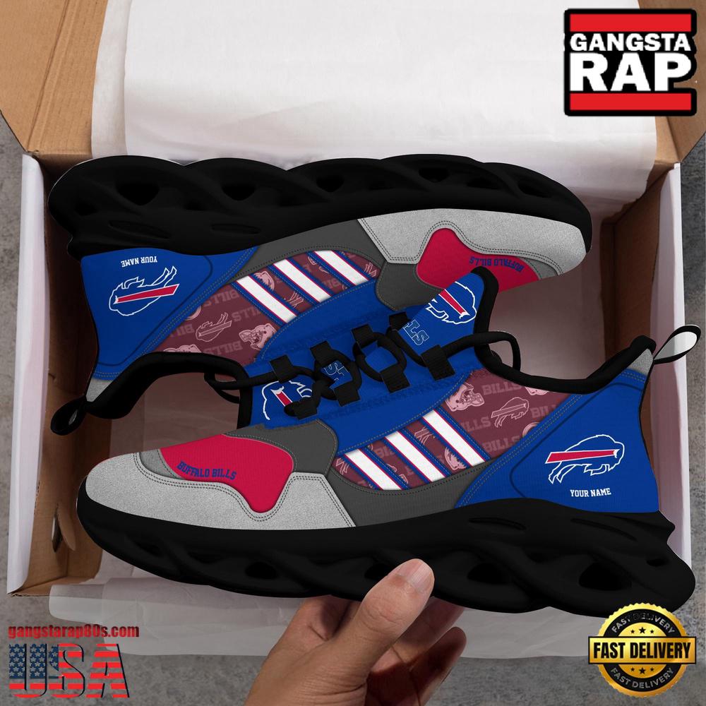 Personalized NFL Buffalo Bills Clunky Sport Max Soul Shoes Personalized NFL Buffalo Bills Clunky Sport Max Soul Shoes