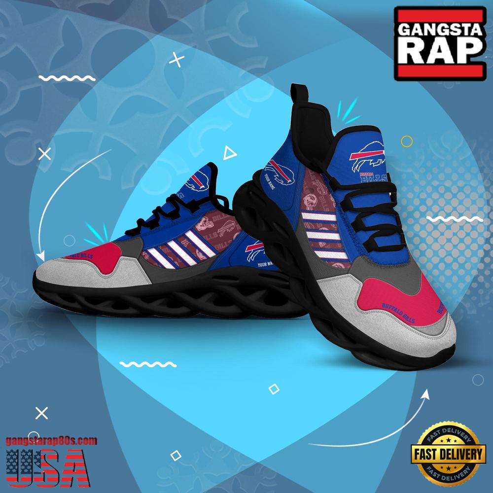 Personalized NFL Buffalo Bills Clunky Sport Max Soul Shoes Personalized NFL Buffalo Bills Clunky Sport Max Soul Shoes