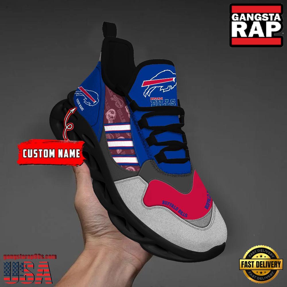 Personalized NFL Buffalo Bills Clunky Sport Max Soul Shoes Personalized NFL Buffalo Bills Clunky Sport Max Soul Shoes