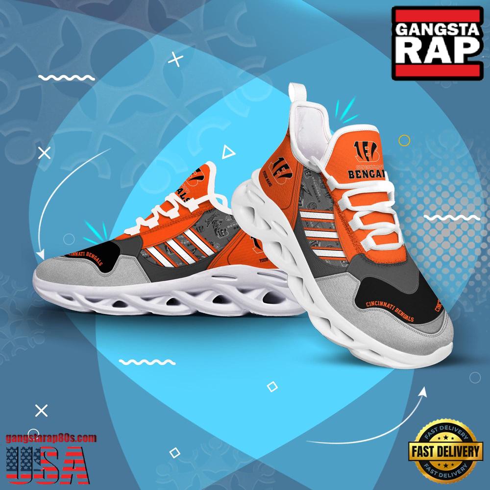 Personalized NFL Cincinnati Bengals Clunky Sport Max Soul Shoes Personalized NFL Cincinnati Bengals Clunky Sport Max Soul Shoes