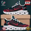 Custom Name NFL Houston Texans Team Logo Max Soul Shoes