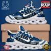 Custom Name NFL Indianapolis Colts Team Logo Max Soul Shoes