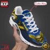 Custom Name NFL Los Angeles Rams Skull Air Max Plus Running Shoes For Men Women 2 Custom Name NFL Los Angeles Rams Skull Air Max Plus Shoes
