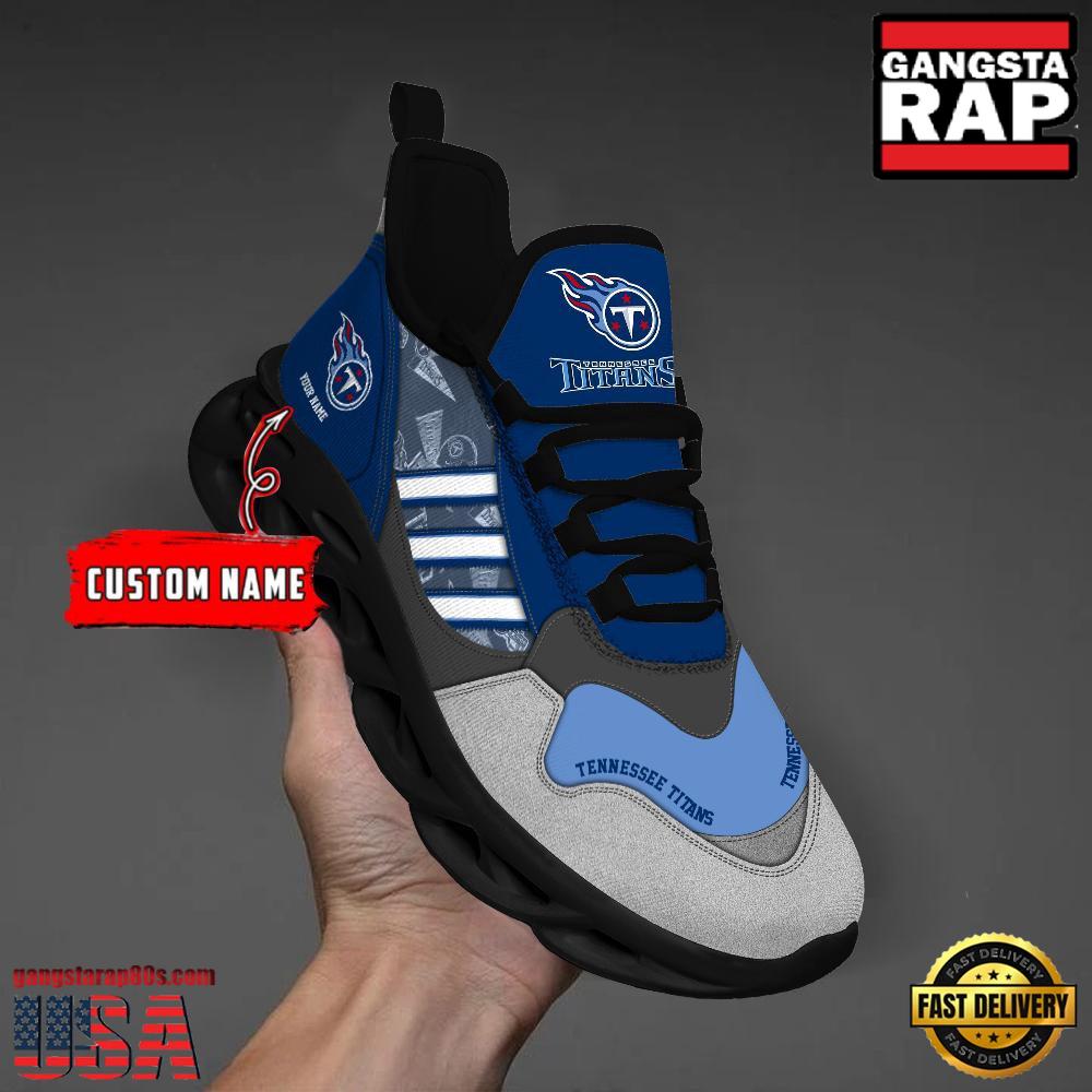 Personalized NFL Tennessee Titans Clunky Sport Max Soul Shoes Personalized NFL Tennessee Titans Clunky Sport Max Soul Shoes