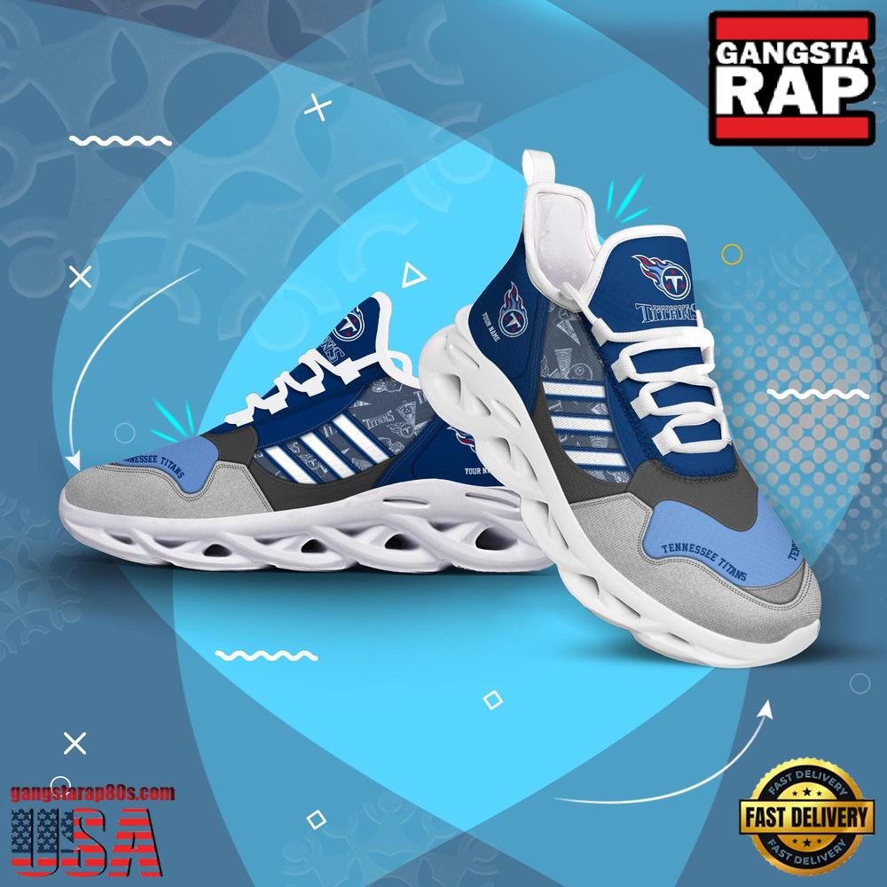 Personalized NFL Tennessee Titans Clunky Sport Max Soul Shoes Personalized NFL Tennessee Titans Clunky Sport Max Soul Shoes