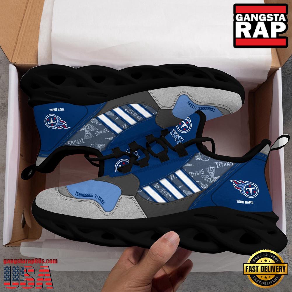Personalized NFL Tennessee Titans Clunky Sport Max Soul Shoes Personalized NFL Tennessee Titans Clunky Sport Max Soul Shoes