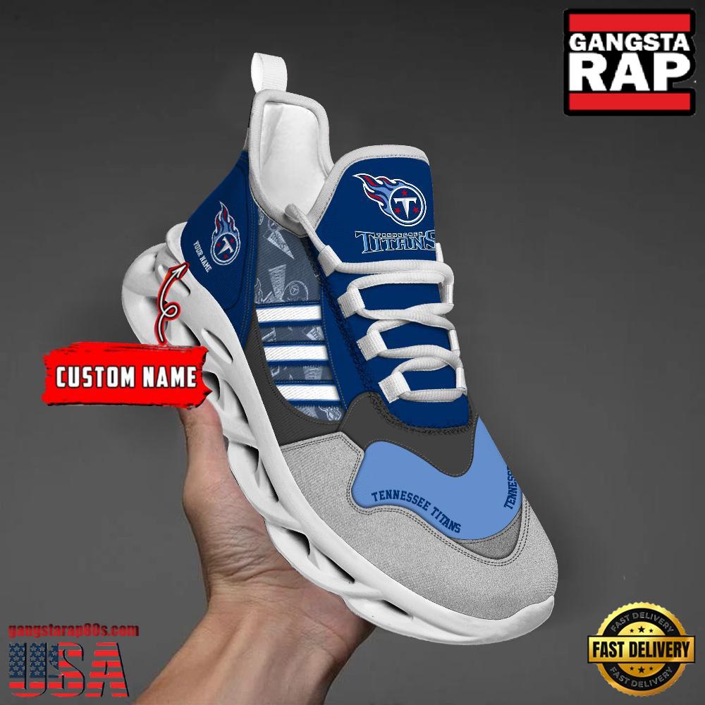 Personalized NFL Tennessee Titans Clunky Sport Max Soul Shoes Personalized NFL Tennessee Titans Clunky Sport Max Soul Shoes