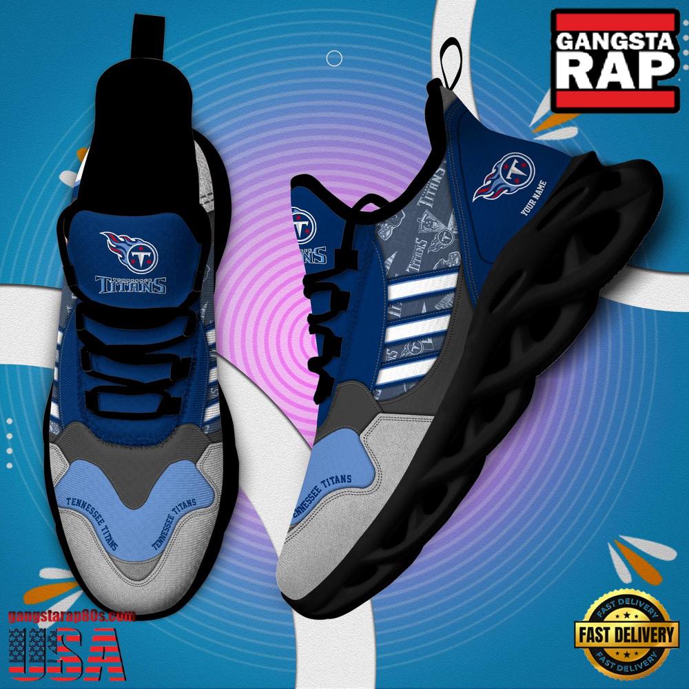 Personalized NFL Tennessee Titans Clunky Sport Max Soul Shoes Personalized NFL Tennessee Titans Clunky Sport Max Soul Shoes