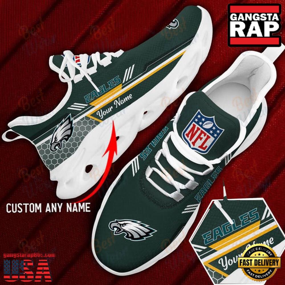 Personalized Philadelphia Eagles NFL Sport Max Soul Shoes Personalized Philadelphia Eagles NFL Sport Max Soul Shoes