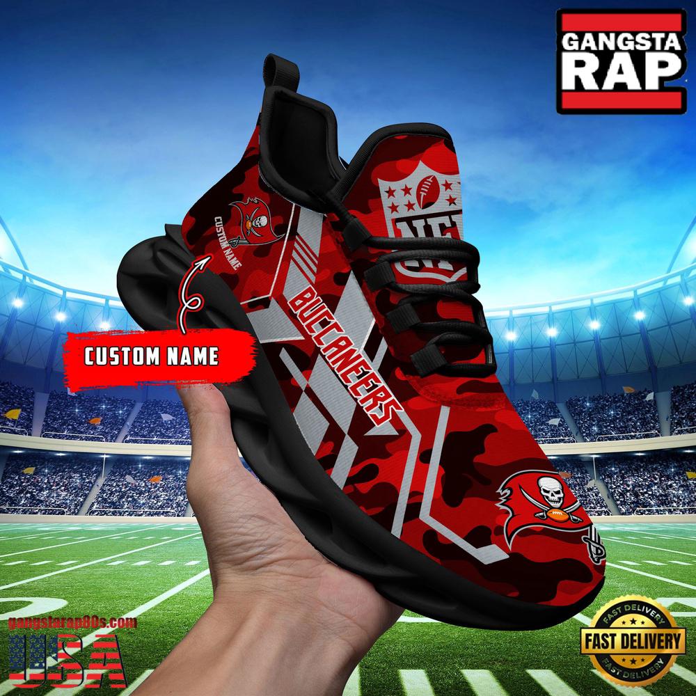 Personalized Tampa Bay Buccaneers NFL Sport Team Clunky Max Soul Shoes Personalized Tampa Bay Buccaneers NFL Sport Team Clunky Max Soul Shoes