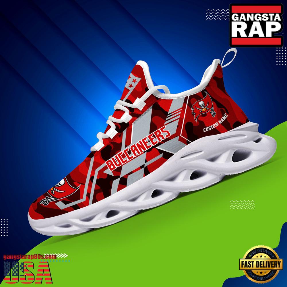 Personalized Tampa Bay Buccaneers NFL Sport Team Clunky Max Soul Shoes Personalized Tampa Bay Buccaneers NFL Sport Team Clunky Max Soul Shoes
