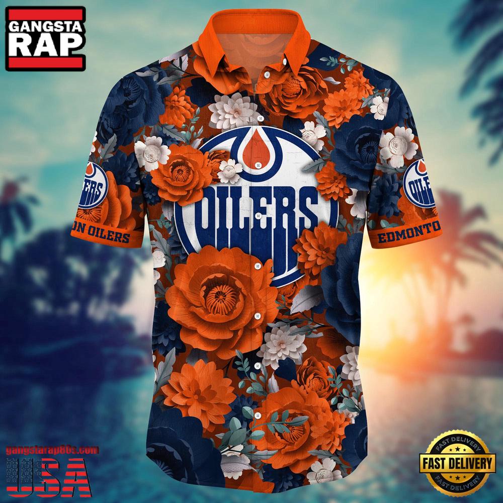 Edmonton Oilers NHL Hawaiian Shirt Edmonton Oilers NHL Hawaiian Shirt
