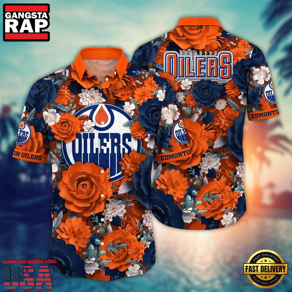 Edmonton Oilers NHL Hawaiian Shirt Edmonton Oilers NHL Hawaiian Shirt
