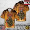 Firefighter skull Hawaiian Shirt 1 For Mens And Women 3 Firefighter skull Halloween Hawaiian Shirt 1
