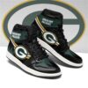 NFL Green Bay Packers Football Air Jordan Shoes Sport V2 Sneaker Boots 2 Green Bay Packers Nfl Football Air Jordan Shoes Sport V2 Sneaker Boots For Men Women
