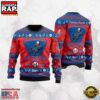 Los Angeles Dodgers Logo Custom Name For Football Fans MLB Ugly Christmas Sweater 3 Los Angeles Dodgers Logo Custom Name For Football Fans NCAA Ugly Christmas Sweater