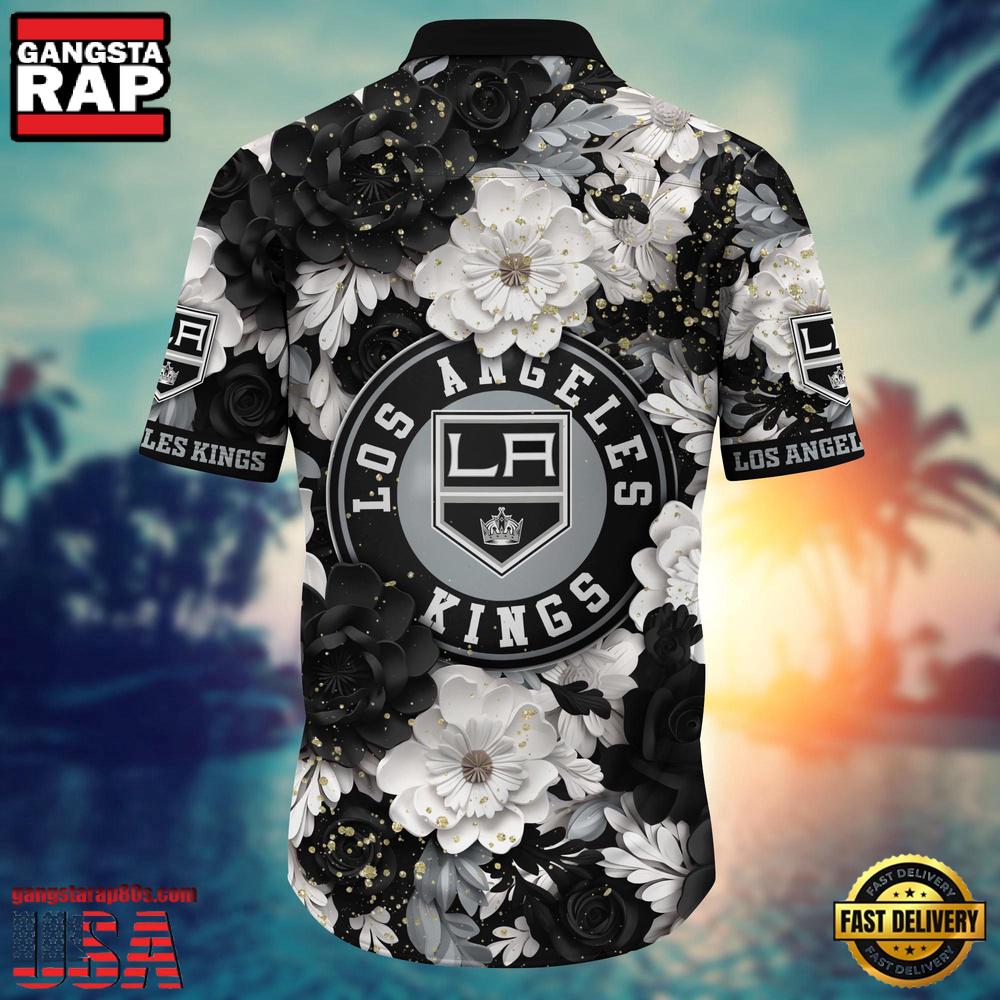 Los Angeles Kings NHL Hawaiian Shirts Los Angeles Kings NHL Hawaiian Shirts