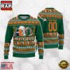 Miami Hurricanes Logo Football NCAA Ugly Christmas Sweater