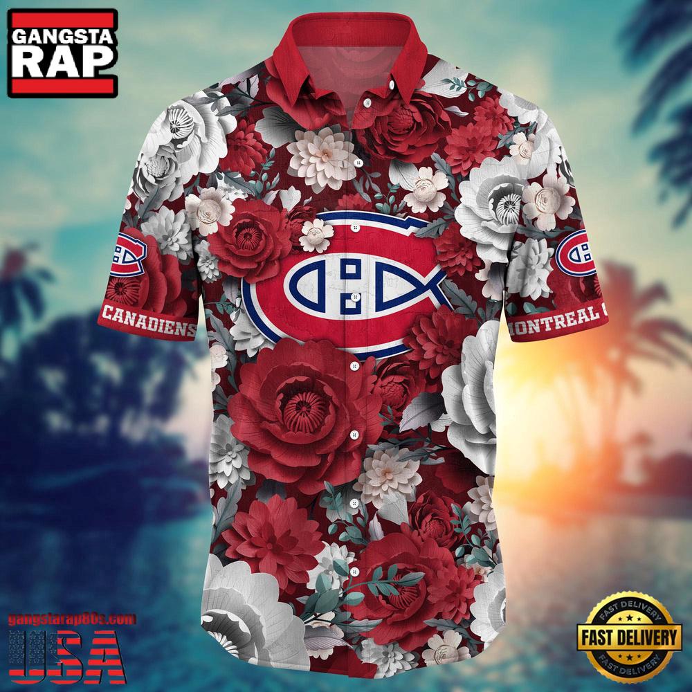 Montreal Canadiens NHL Team Hawaiian Shirt