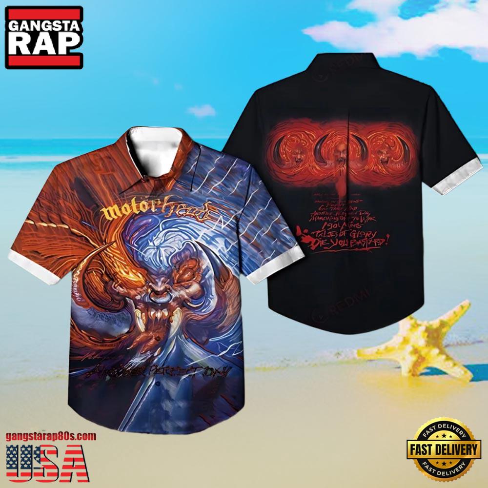 Motorhead Rock Band Another Perfect Day Hawaiian Shirt Motorhead Rock Band Another Perfect Day Hawaiian Shirt