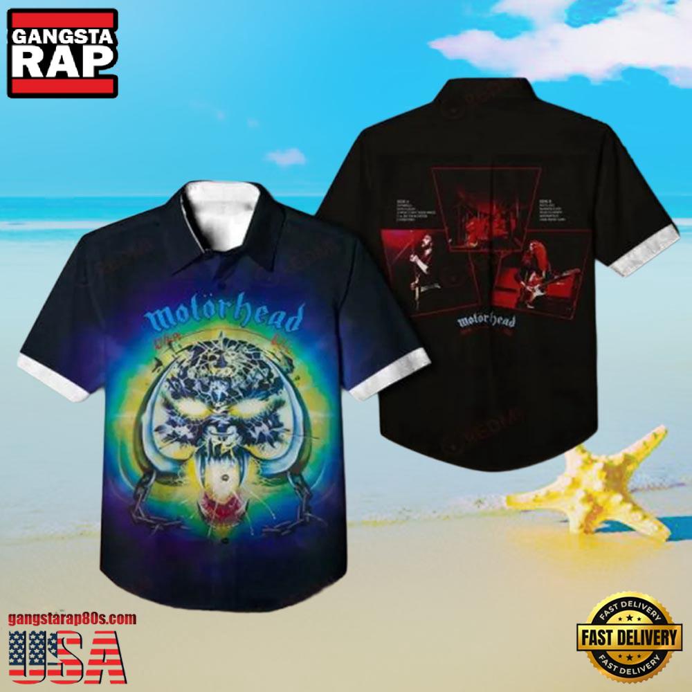 Motorhead Rock Band Overkill Hawaiian Shirt Motorhead Rock Band Overkill Hawaiian Shirt