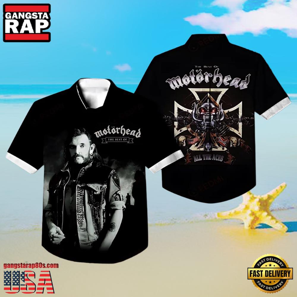 Motorhead Rock Band Stage Fright Hawaiian Shirt