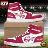 NCAA Alabama Crimson Tide Grunge Style Custom Air Jordan 1 Shoes