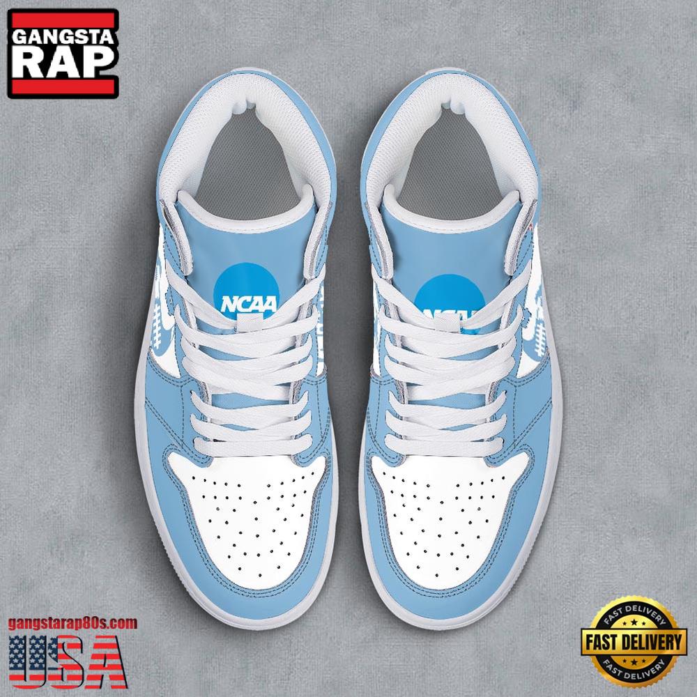 NCAA North Carolina Tar Heels Grunge Style Custom Name Air Jordan 1 Hightop Shoes NCAA North Carolina Tar Heels Grunge Style Custom Name Air Jordan 1 Hightop Shoes