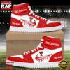 NCAA Texas Tech Red Raiders Grunge Style Custom Air Jordan 1 Shoes