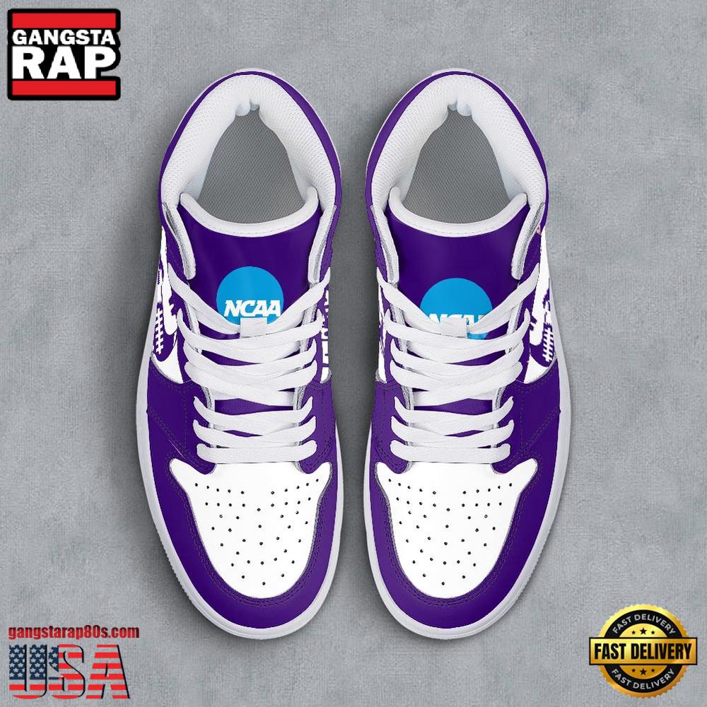 NCAA Washington Huskies Grunge Style Custom Air Jordan 1 Shoes