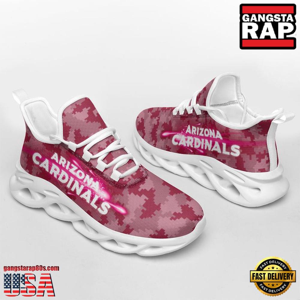 NFL Arizona Cardinals Knitted Camouflage Sport Team Max Soul Shoes NFL Arizona Cardinals Knitted Camouflage Sport Team Max Soul Shoes
