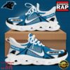 Personalized NFL Carolina Panthers Blue White Stripes Logo Clunky Max Soul Shoes 2 NFL Carolina Panthers Blue White Stripes Logo Custom Clunky Max Soul Shoes